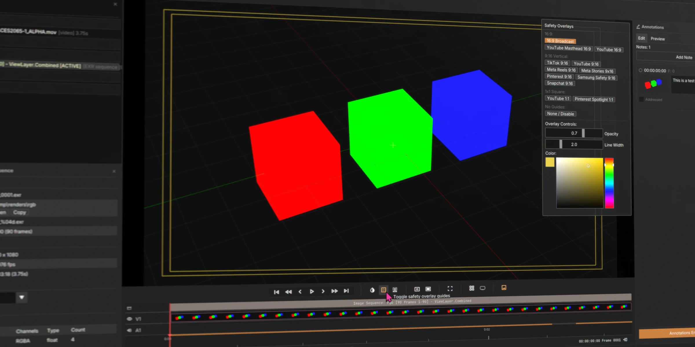 QCView main interface