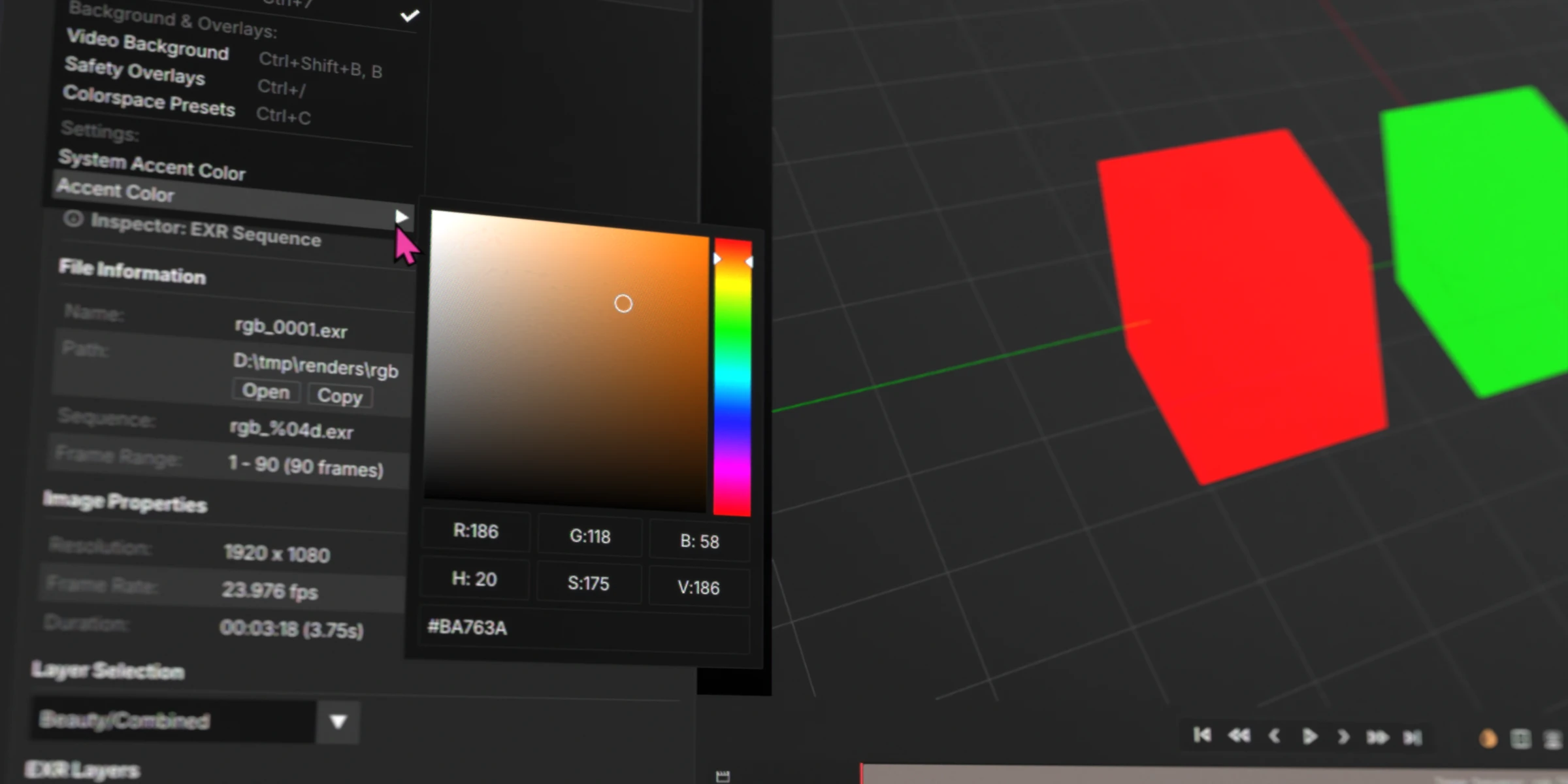 QCView main interface